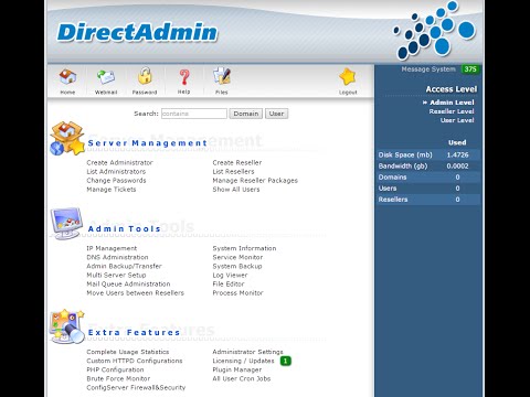 How to install DirectAdmin on a VPS