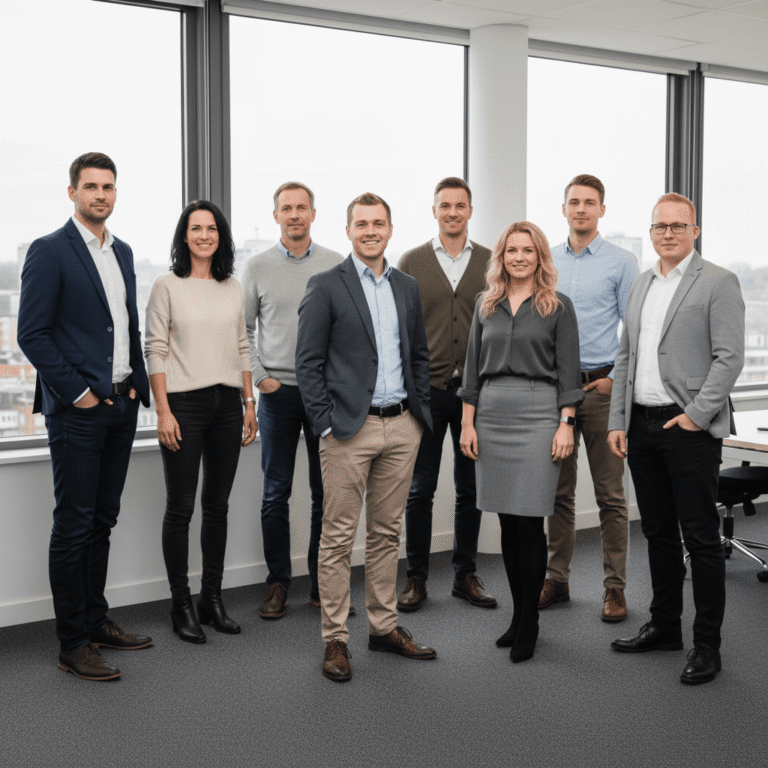 The wider BuyVPS team in Amsterdam