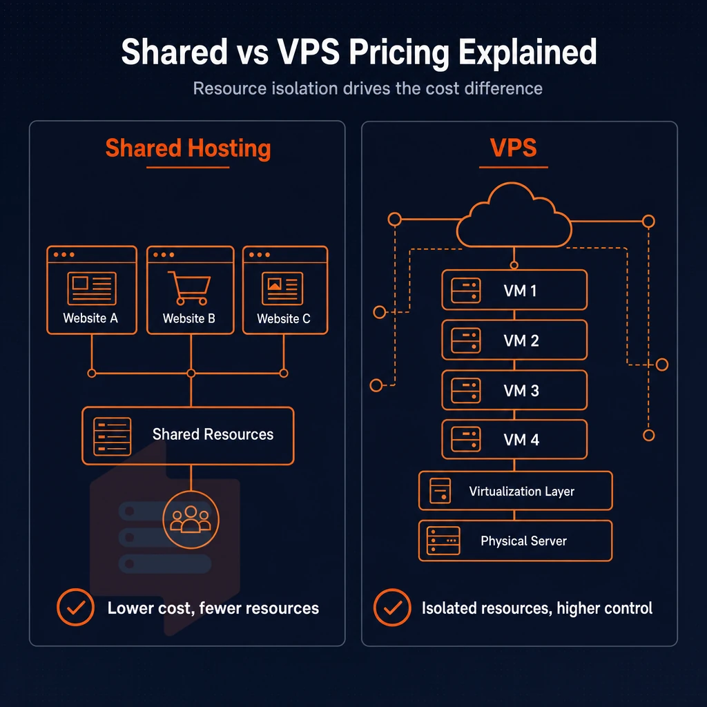 virtual machine stack with cloud connection lines