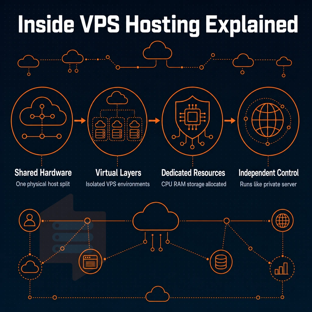 cloud nodes with connection lines
