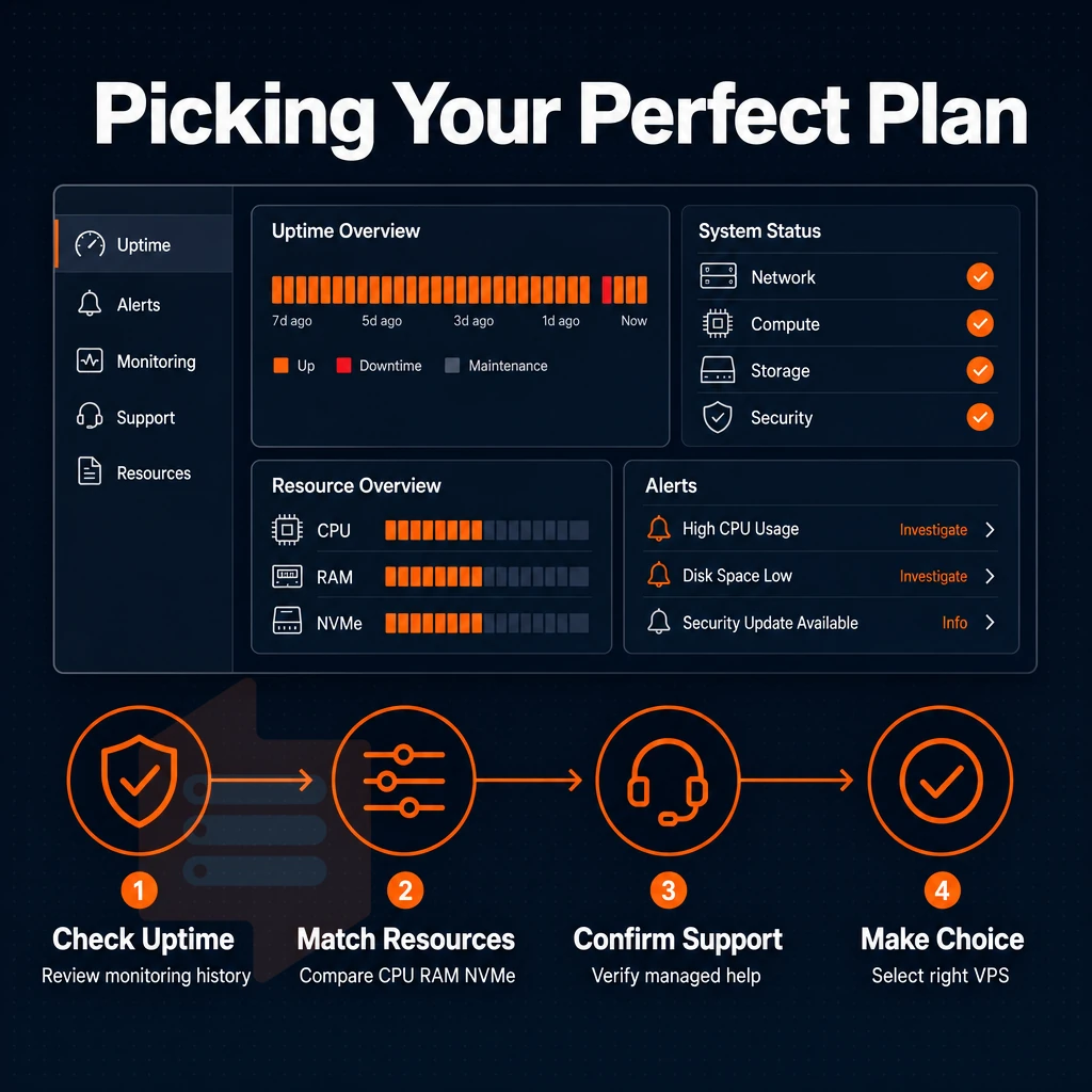 server uptime dashboard