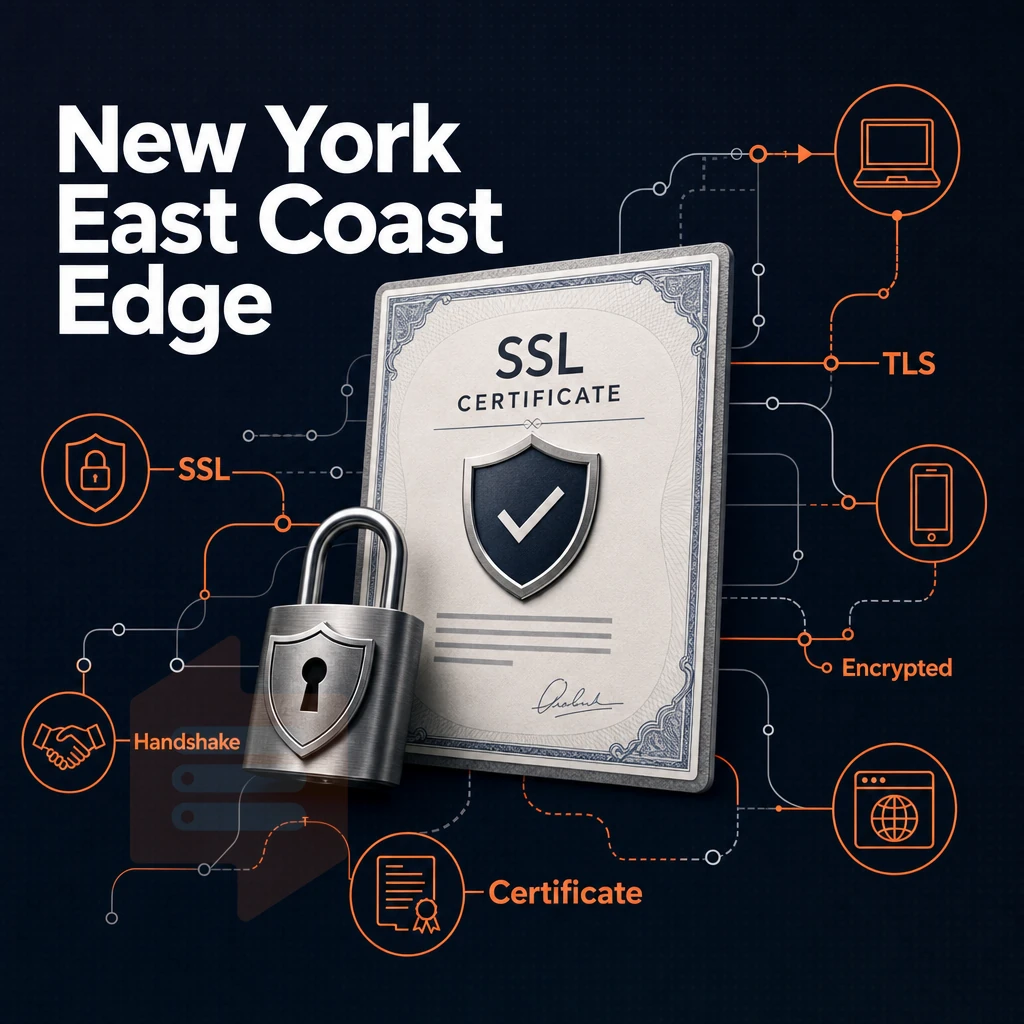 SSL certificate and encrypted connection lines