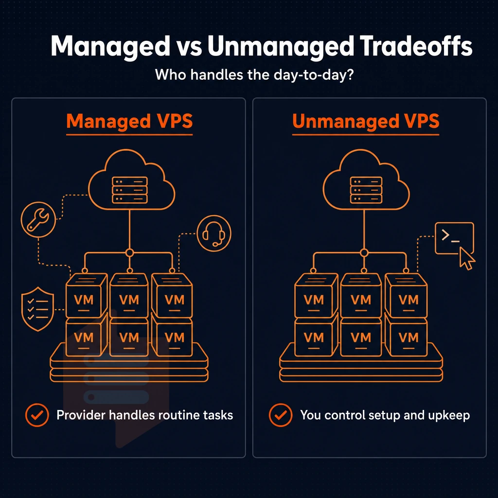 virtual machine stack with cloud connection lines