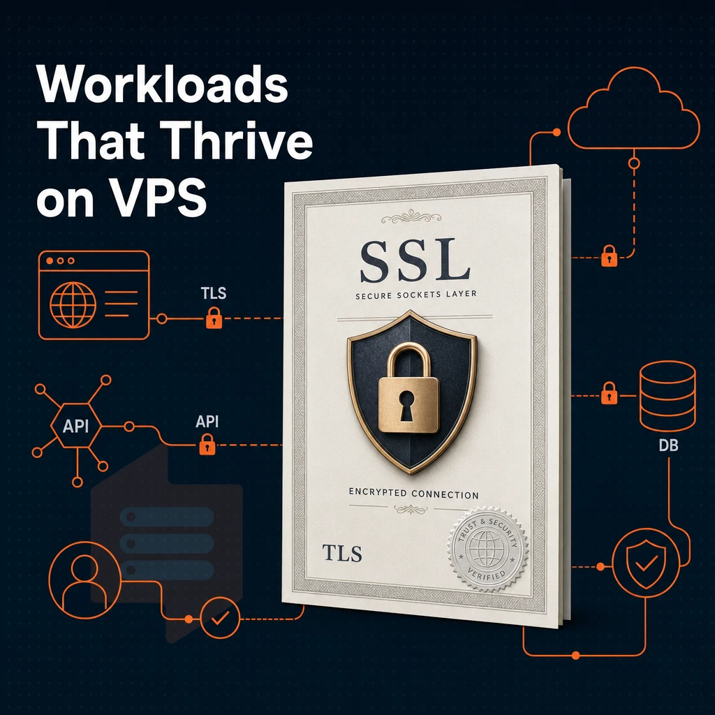 SSL certificate and encrypted connection lines
