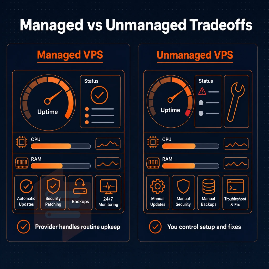 uptime SLA gauge and status dashboard