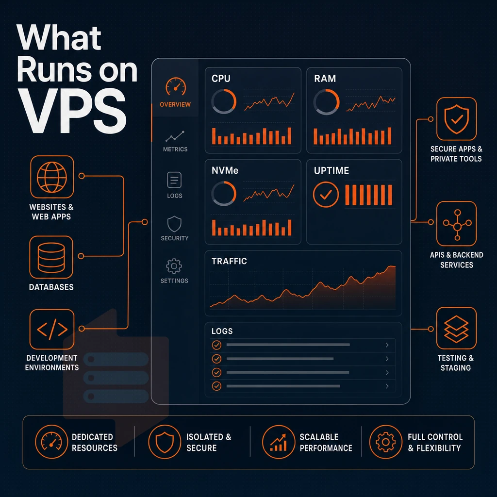 performance metrics panel