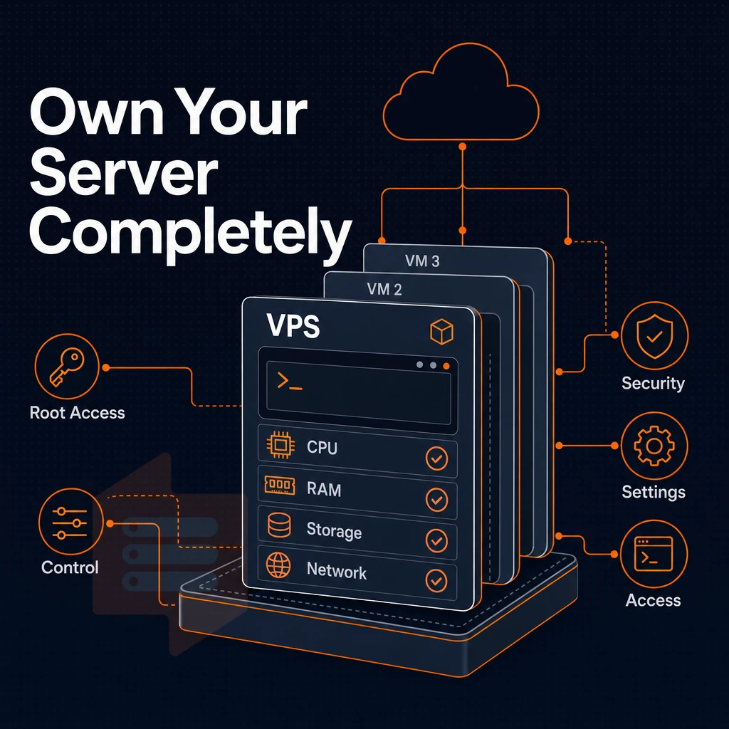 virtual machine stack with cloud connection lines