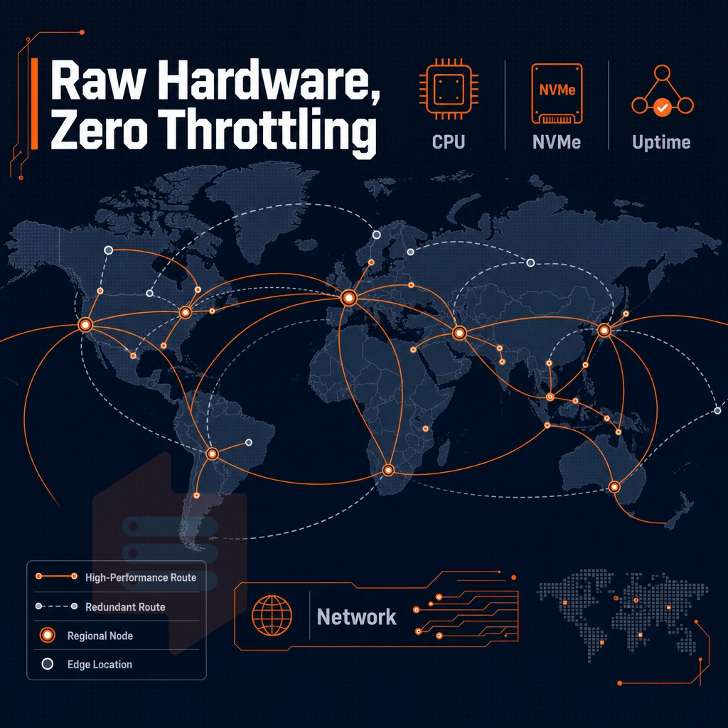 global network map with data flow routes