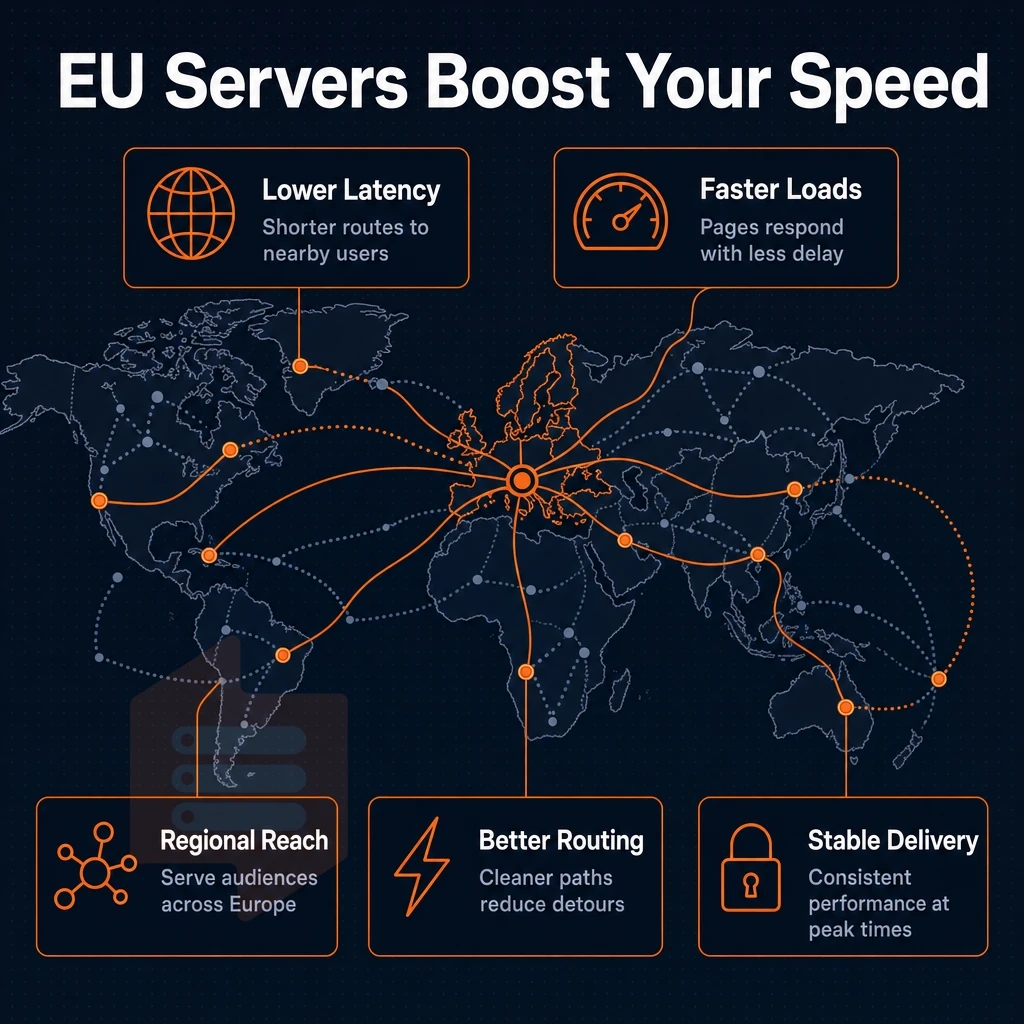global network map with data flow routes