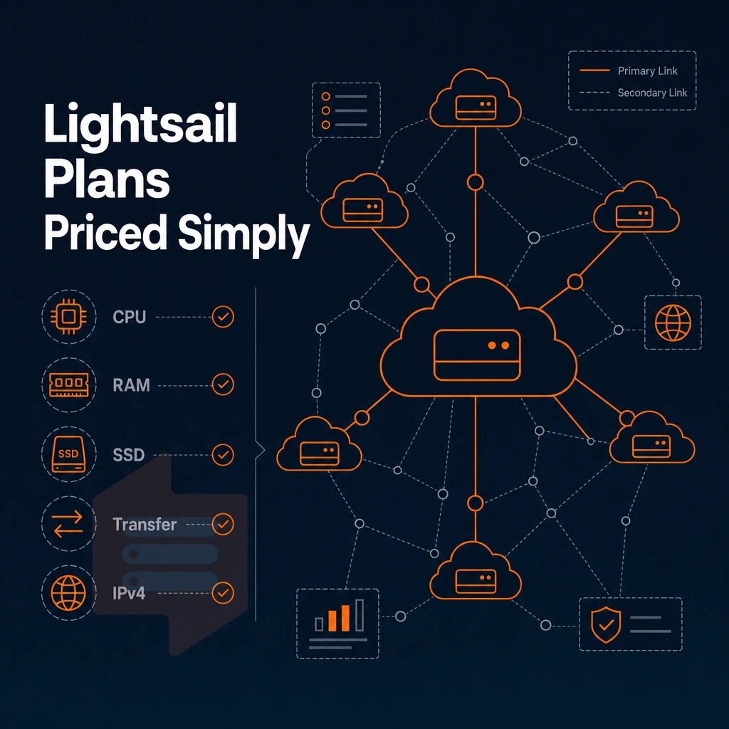 cloud nodes with connection lines