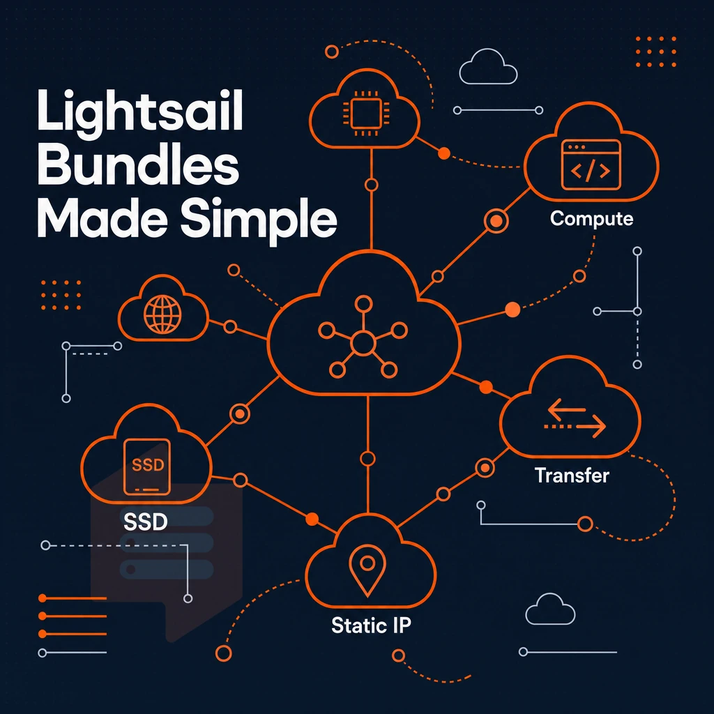 cloud nodes with connection lines