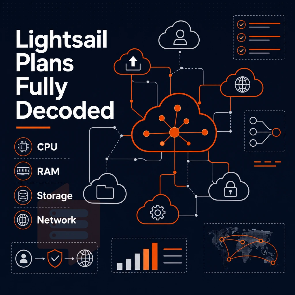 cloud nodes with connection lines