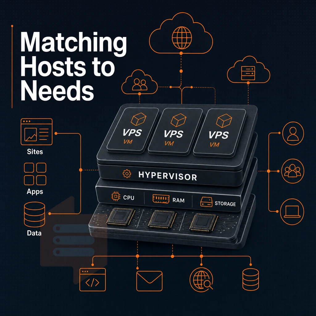 virtual machine stack with cloud connection lines