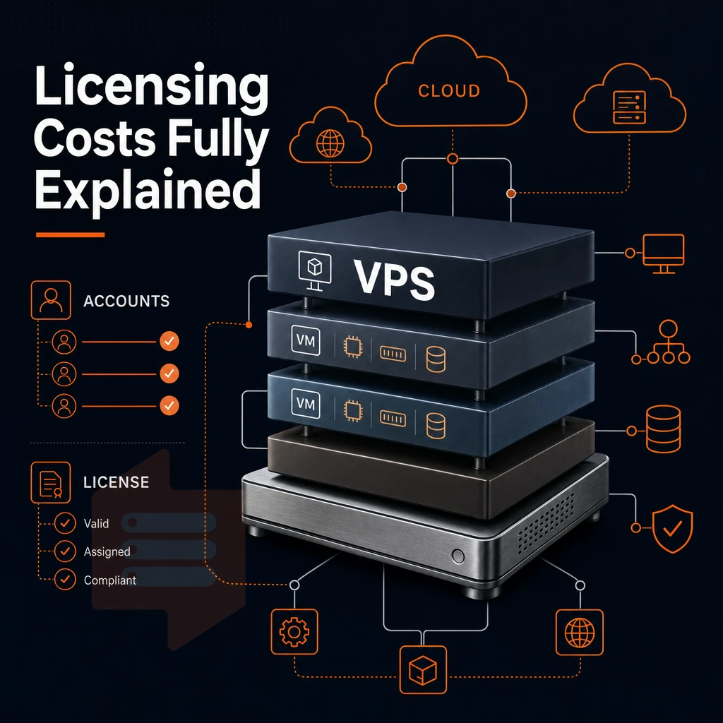 virtual machine stack with cloud connection lines