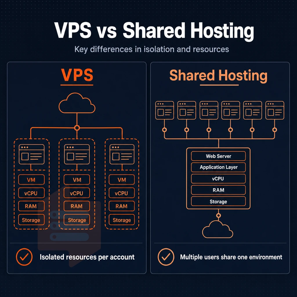virtual machine stack with cloud connection lines