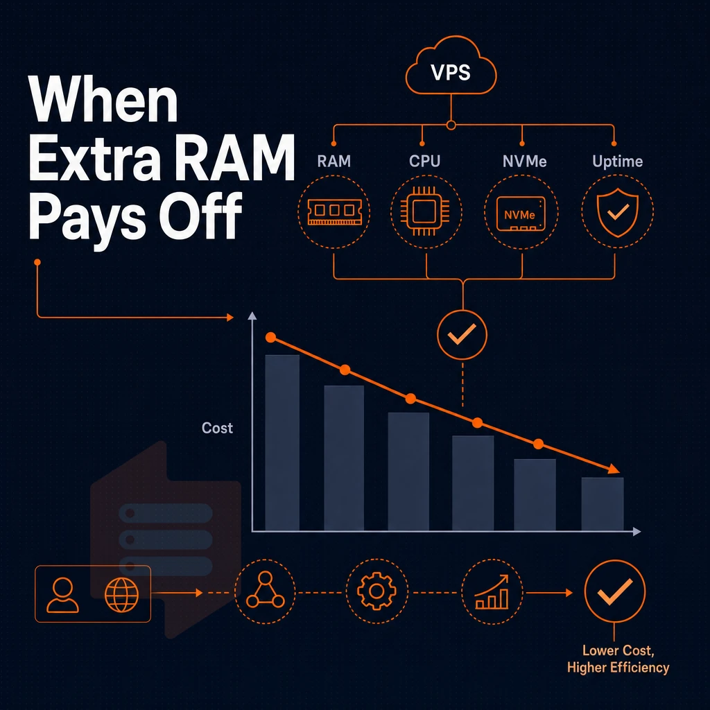 cost reduction chart with network icons