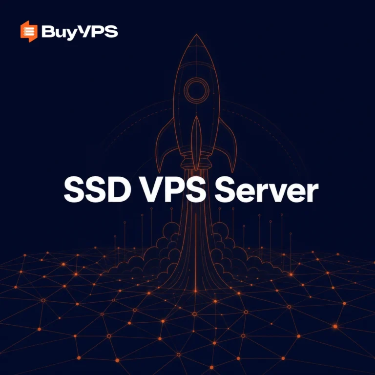 SSD VPS Server: Faster I/O, No Storage Bottlenecks