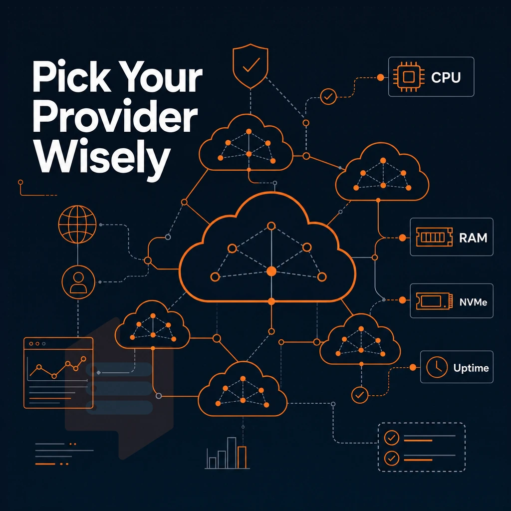cloud nodes with connection lines