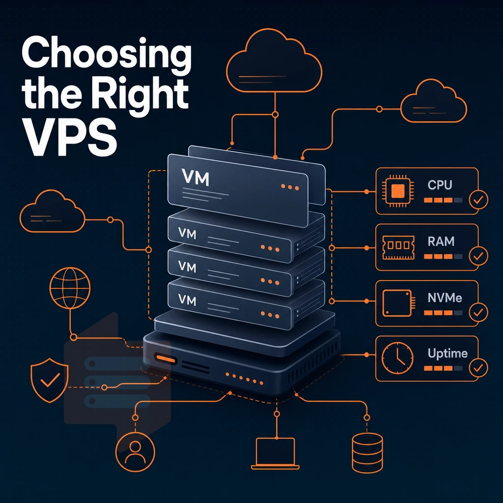 virtual machine stack with cloud connection lines