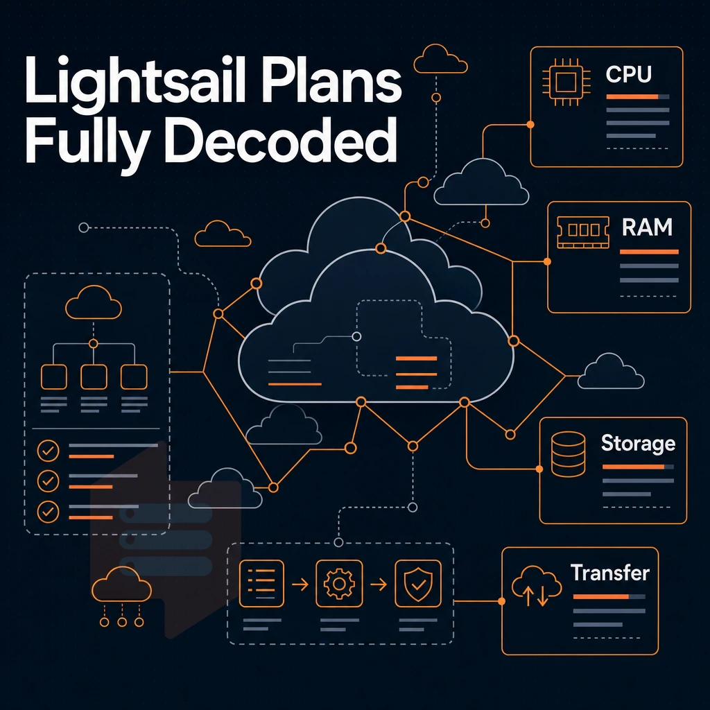 cloud nodes with connection lines