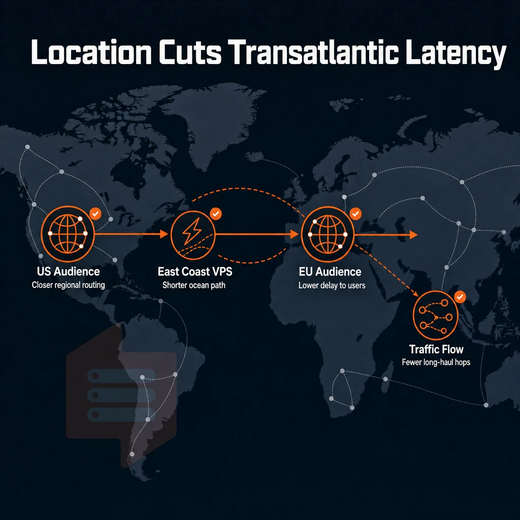 global network map with data flow routes